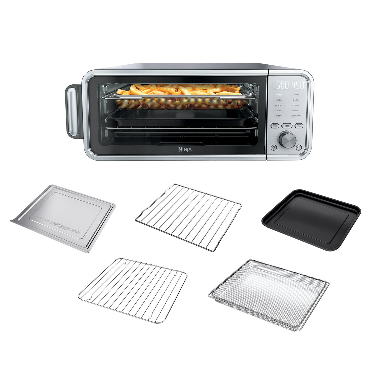 Four de comptoir basculant 10-en-1 avec friture à air