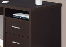 BUREAU D'ORDINATEUR - 80"L / ESPRESSO FACE À GAUCHE OU DROITE