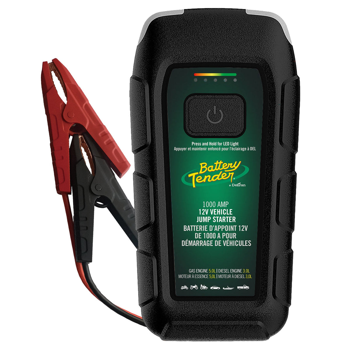 Battery Tender – Démarreur 1 000 A et batterie externe