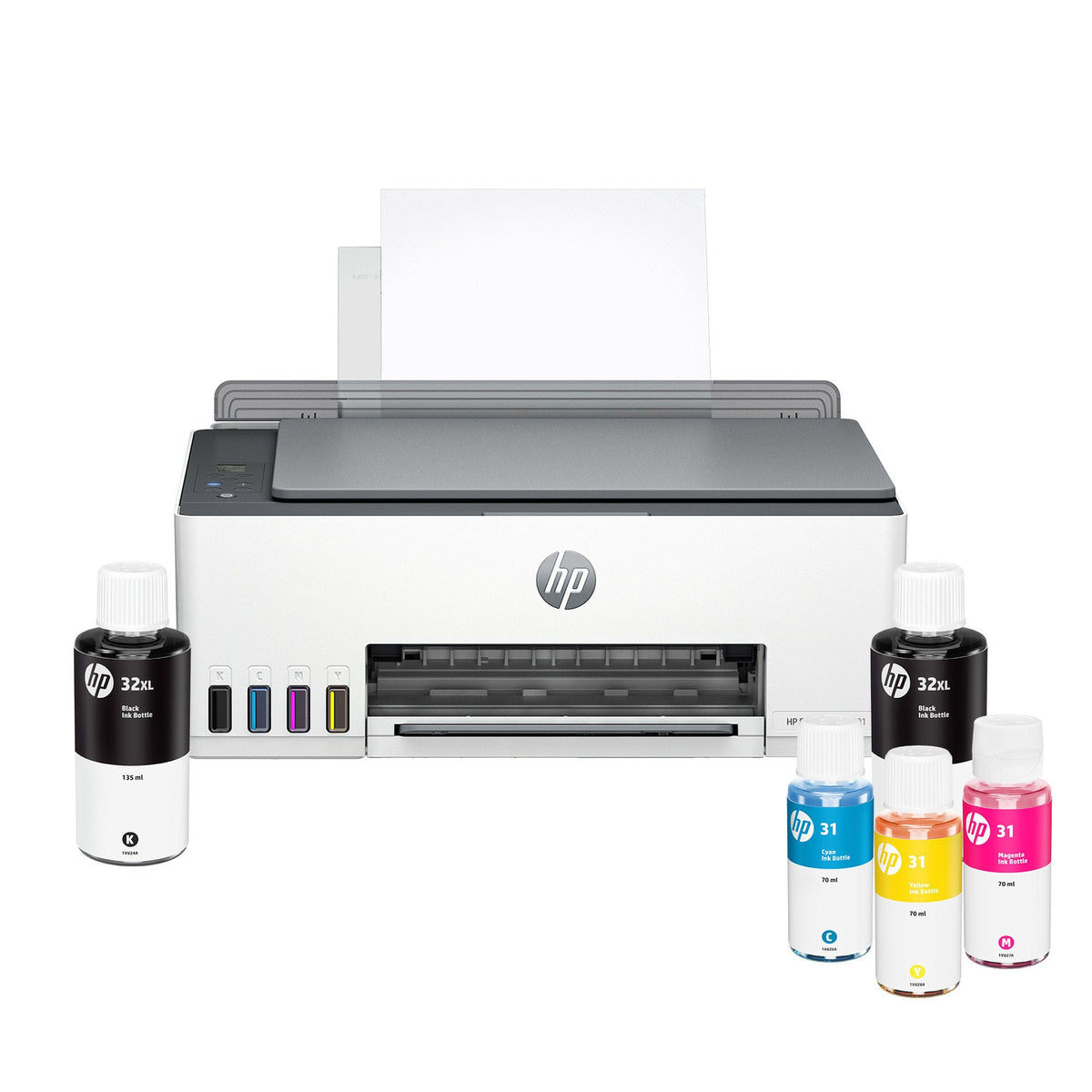 Imprimante — HP Smart Tank 5104 multifonction avec prime noir Ink