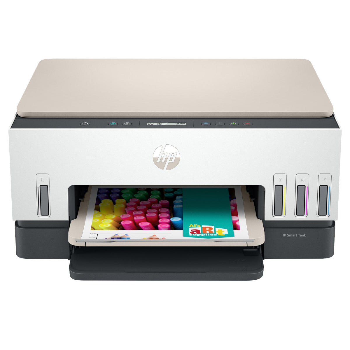 Imprimante — HP Smart Tank 6003 sans fil All-in-One Ink Tank Printer blanc - AI Enabled