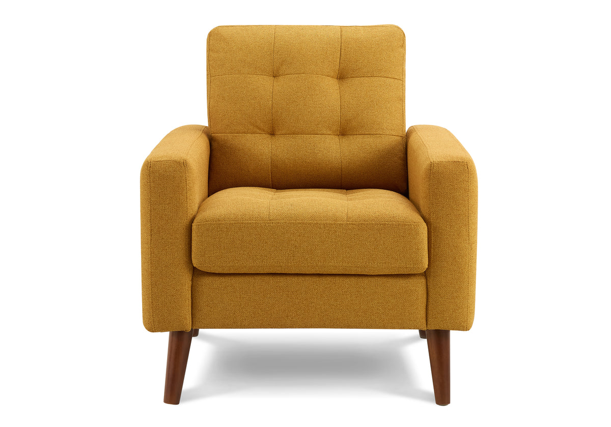 Monarch Specialties fauteuil tissu orange, référence 8J11L68
