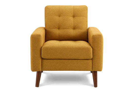 Monarch Specialties fauteuil tissu orange, référence 8J11L68