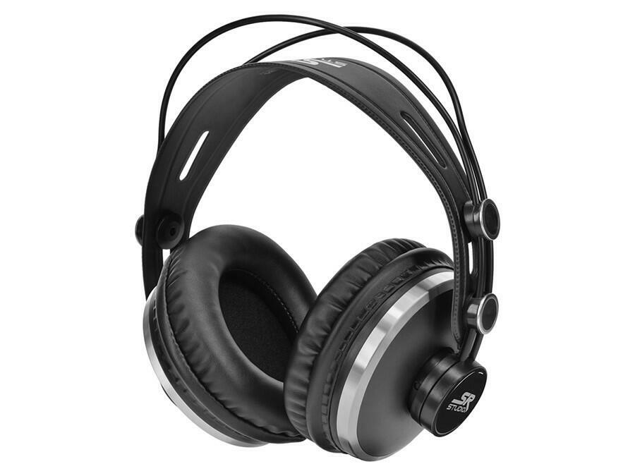 Électronique — SR Studio by Monoprice Over Ear Closed-Back Pro Monitoring Headphones