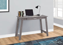 COMPUTER DESK - 42"L / LAPTOP TABLE GREY WITH A STORAGE DRAWER